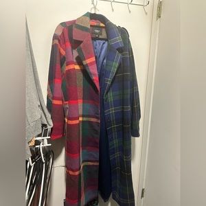 Symmetrical long coat